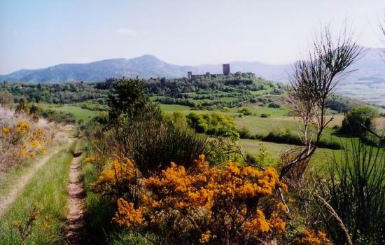 En route vers Puivert Randonnee en pays cathare