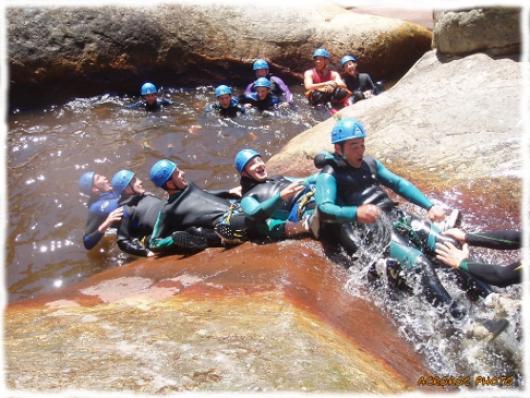 Le canyoning Le Caroux, terrain d'aventure en Haut Languedoc
