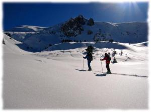 Sur la trace des lacs d'altitude Sortie ski de rando encadree par guide de haute montagne